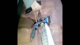 Пескоструйный пистолет с минимальным расходом песка.