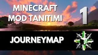 En İyi Minecraft Harita Modu! | JourneyMap Tanıtımı (Radar, Waypoint, Ölüm Noktası) Bölüm 1