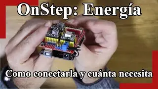 Como darle energía a OnStep