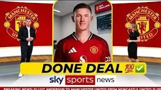 BREAKING! MANCHESTER UNITED COMPLETE SHOCK £75M ELLIOT ANDERSON TRANSFER? OLD TRAFFORD ERUPTS!