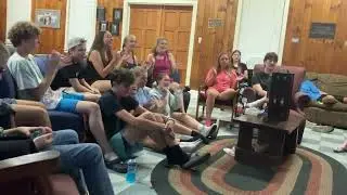 Youth Group Singing 2024 Mission Trip
