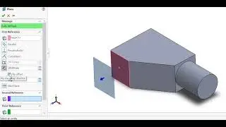 SolidWorks Reference Geometry: Offset Plane