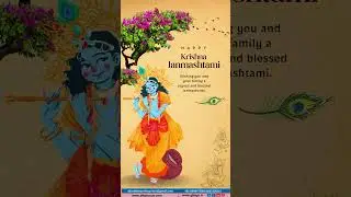 Happy Janmashtami! 🌟#happykrishnajanmastami #krishna #radhakrishna #krishnajanmashtami #radheradhe