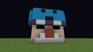 как построить голову бравлера Гейла?//MINECRAFT