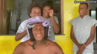 MENOR NICO: O DESAFIO DO TAPA NO CAPACETE