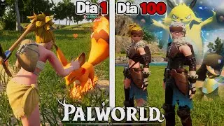 EU PASSEI 100 DIAS NO PALWORLD EM DUO! @ExploradorPreguicoso