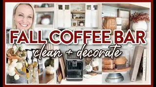 *NEW* FALL COFFEE BAR 2024 | FALL KITCHEN DECORATING IDEAS
