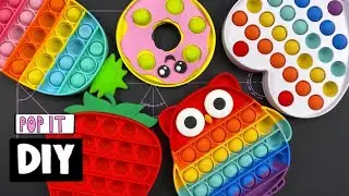 How to make POP IT antistress Donut toy