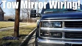 Tow Mirror Wiring 88-98 OBS Chevy/GMC