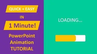 PowerPoint Animation Tutorial Motion Graphic Loading Slide