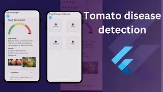 flutter machine learning | tomato disease detection using flutter & machine learning model | flask