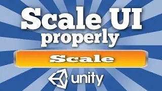 How to add a sprite image to UI button and scale it properly | Unity quick tip