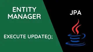 Spring - JPA - EntityManager - Execute Update