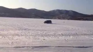 Покатушки на о. Русском 07.01.15