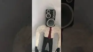 Спикер мен из пластелина 