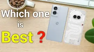 Nothing Phone 2a vs Motorola Edge 50 Fusion || Full Comparison ⚡ Which one is Best?