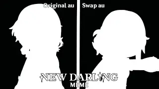 [] New Darling meme []Ft. 🩸Canon!Arlecchino and Swap!Clervie 🕊️ [] Genshin Impact Swap au [] GL2 []