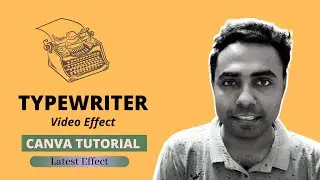 How to Create Typewriter animation In Canva - Edit video in Canva - Canva Tutorial 2021