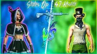 47 Khalifa vs States op 1 v 1 tdm and exposed 47 Khalifa is hacker ? 😱