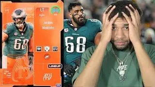 98 OVR Jordan Mailata + Full Eagles Theme Team | Madden 25 Ultimate Team |