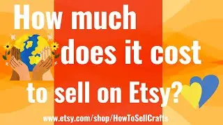 Etsy Fees. How much does it cost to sell on Etsy? Etsy seller fees