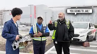 Stealing Car Parts Prank!