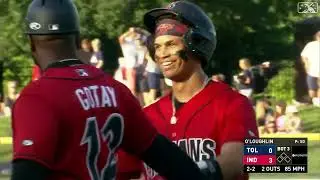 Endy Rodriguez's three-hit night