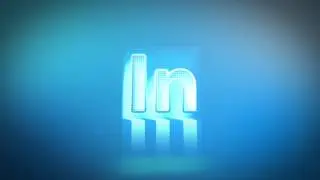 flat light logo reveal