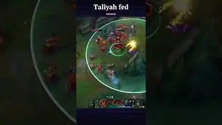 TALIYAH FED IS BROKEN  #broken #leagueoflegends #ganking #lol #taliyah #tiky #Nisky #kcorp #KC #LEC