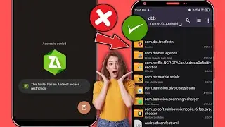 Obb/data folder access restriction - this folder has android access restriction Zarchiver (2024)