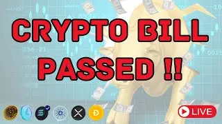 🚨 Crypto Bill PASSED! Jobless Claims & Crypto Market Cap this Cycle
