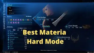 Final Fantasy 7 Remake Best Hard Mode Materia Guide