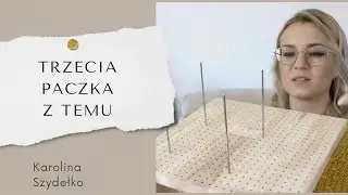 Dostałam trzecią paczkę z szydełkowymi produktami od TEMU- współpraca z TEMU, Karolina Szydełko