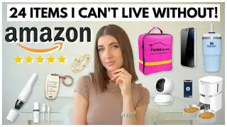 24 LIFE CHANGING AMAZON Items YOU NEED!