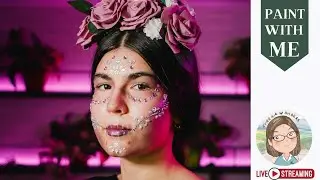 Art Livestream| Girl in Catrina makeup