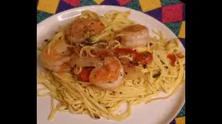 Easy Valentines Day Shrimp Scampi to Impress Your Date!!
