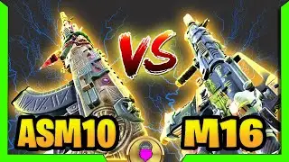 Which One Is Better In Cod Mobile? | M16 Gunsmith Cod Mobile | ASM10 Gunsmith CODM