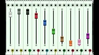 flying fader showcase