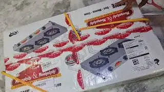 P2 MM 3B SS GAS STOVE NY2022 | GAS STOVE Unboxing | New year offer | #meenakshiandmeenakshi ~WoWBiN
