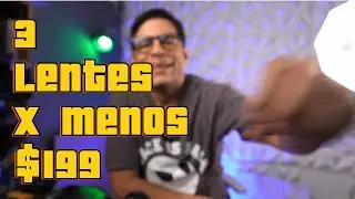 3 LENTES x menos de $199