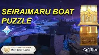 Seiraimaru Boat Puzzle | Inazuma  Seirai Island | Genshin Impact
