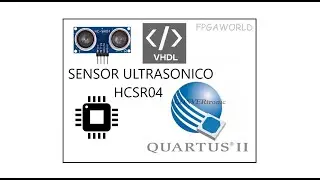Implementación del sensor ultrasónico HC-SR04 en VHDL (v2.0)(Quartus II-Cyclone IV)