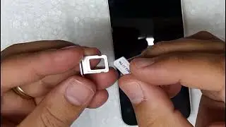 Colocar Inserir CHIP no iPhone 13 - CHIP de operadora iPhone 13, iPhone 12, iPhone 11