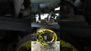 Мойка Дімером мототрактора зубр, кентавр, форте, булат. Від масла.