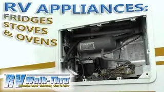 RV Kitchen Appliances - Learn about the Fridge, Stove, & Oven