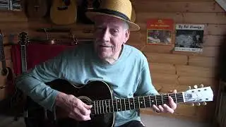 Mopper's Blues - Big Bill Broonzy style - Free Lesson (open vid.descr.)