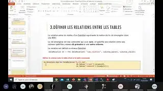 Charger un Dataset 2   Definir clés primaires et étrangeres