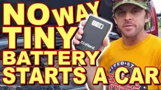 Car Battery Jump Starter Box TEST/REVIEW 8 amp Jump Start Booster Pack