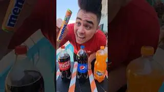 MENTOS FANTA VS COCA-COLA !!! 