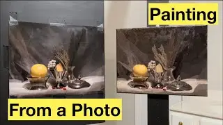 My First Still Life Oil Painting